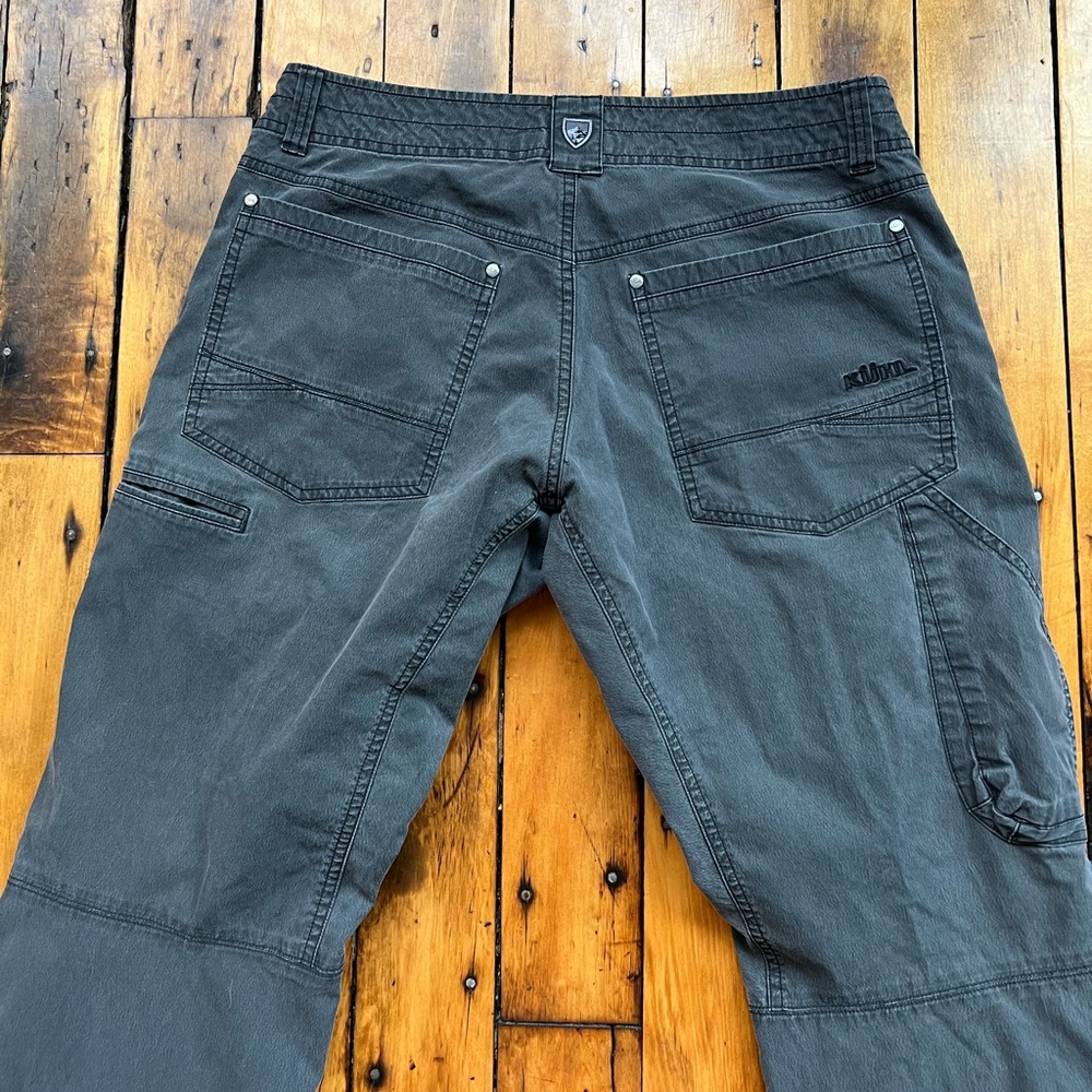 Kuhl Revolvr Men’s 34x30 (Fits 32x29) Vintage Patina Dye Gray Faded Flaw Read*